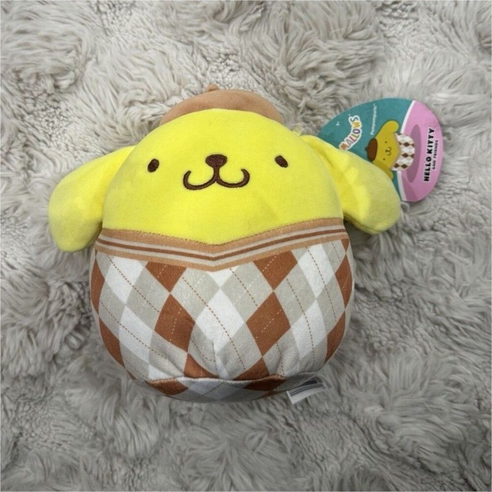 Squishmallows Sanrio Pompompurin Hello Kitty and Friends Plush w/ Tags 2023